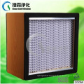 Aluminum Frame Glassfiber Deep-Pleated HEPA Filter for Ventilation System